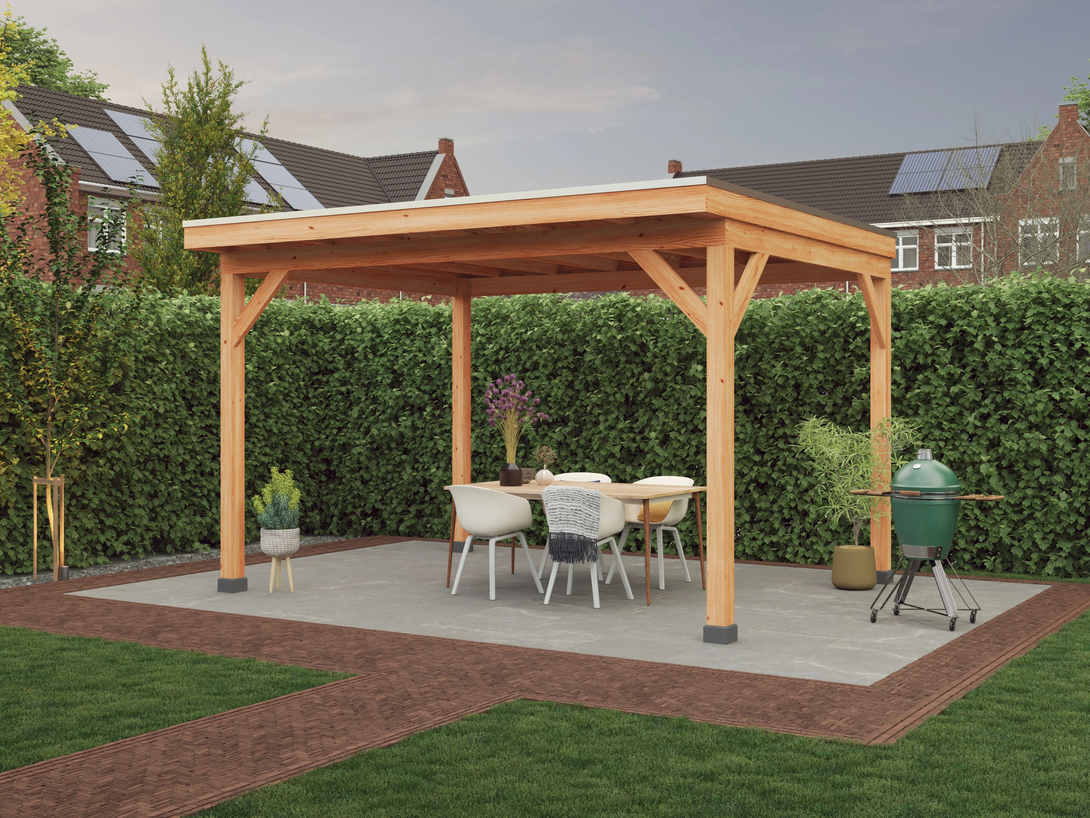 Douglas overkapping, 400 x 300, Westwood Comfort - Afbeelding 3